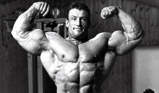 Dorian Yates domineerde bodybuilding 6 jaar lang met 4 workouts per week!