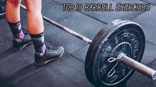 Best 10 Exercises with Barbell Only for Chest, Back and Legs!