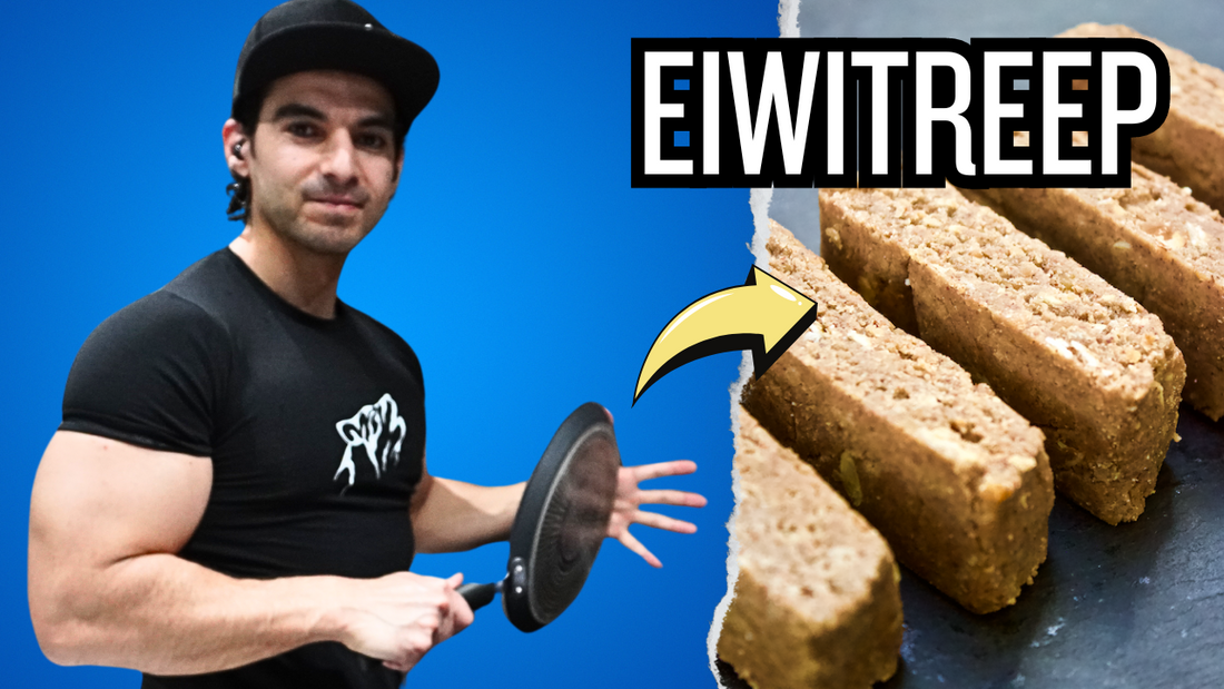 Eiwitreep maken! Een simpel recept voor gezonde goedkope eiwitrepen.