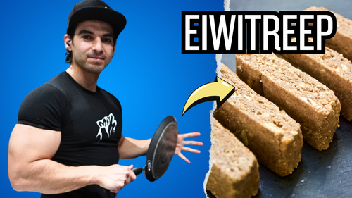 Eiwitreep maken! Een simpel recept voor gezonde goedkope eiwitrepen.
