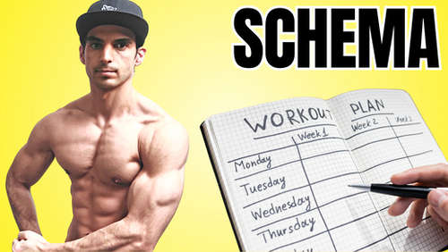 Zelf een krachttraining schema maken! In 5 stappen een trainingsschema op maat voor spiermassa.