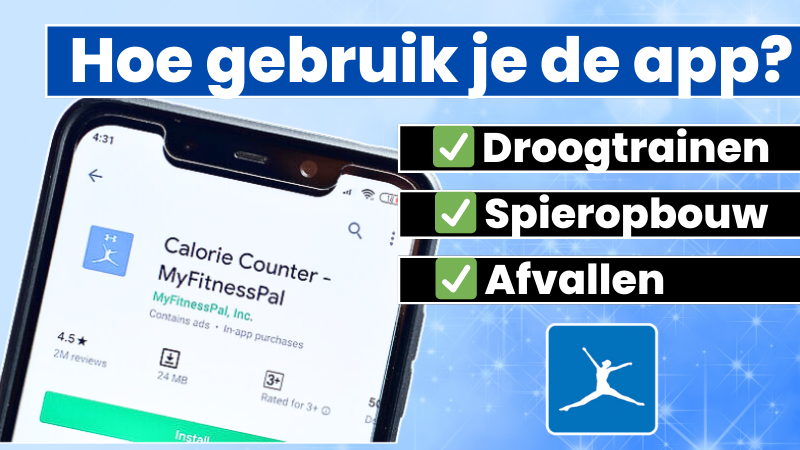 Hoe werkt MyFitnessPal? Gratis de voedingsapp gebruiken voor afvallen, droogtrainen en spieropbouw.