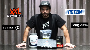 Review WHEY PROTEIN van Action, XXL Nutrition, Optimum Nutrition en Body&Fit!