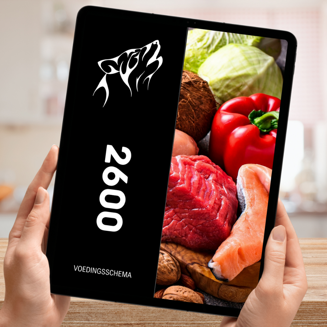 Spieropbouw Voedingsschema t/m 4000 Calorieën Per Dag