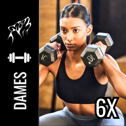 Krachttraining Schema Vrouwen  2 t/m 6 keer per Week