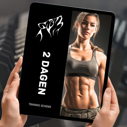 Krachttraining Schema Vrouwen  2 t/m 6 keer per Week