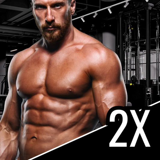 Workout Plan for Muscle Gain Men 2-6 Days per Week