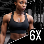 Workout Plan for Muscle Gain Women 2-6 Days per Week